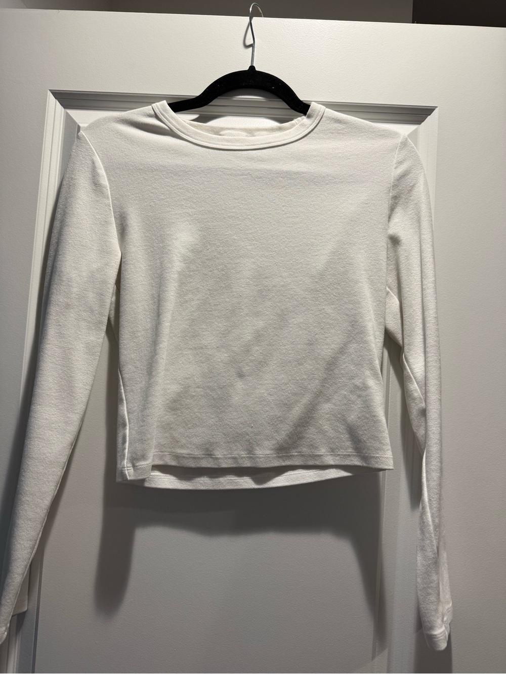 Aritzia Sunday best cropped longsleeve tee